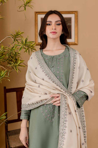 JAZMIN HAEVY LAWN EMB UNSTICHED 3PC