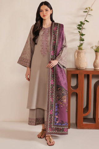 FMC LAWN EMB UNSTICHED 3PC