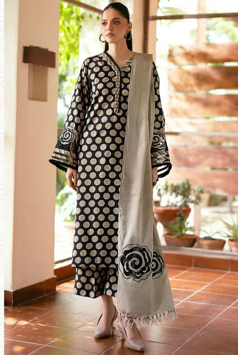 FMC LAWN UNSTICHED 3PC