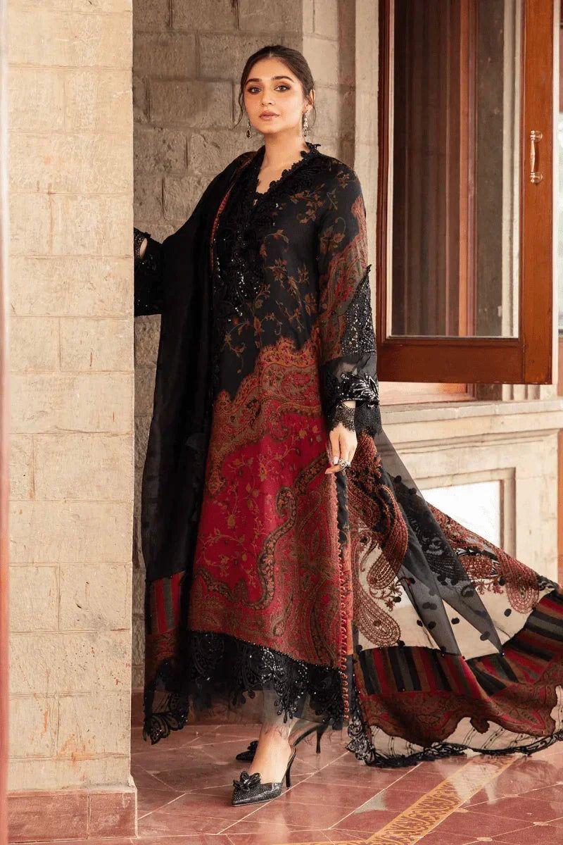 MARIA B PRINT WITH PATCH 3PC