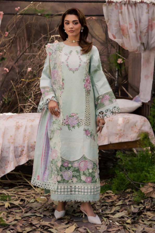 EID Collection parishay Embroidered lawn Three Piece D-271  (lawn)