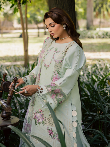 EID Collection parishay Embroidered lawn Three Piece D-271  (lawn)
