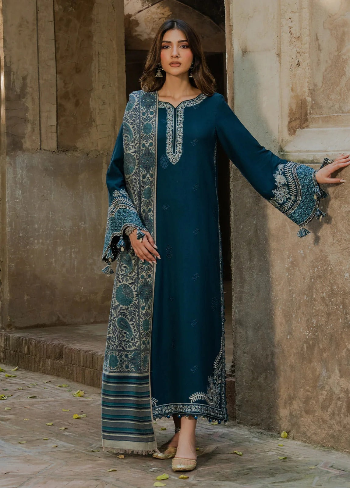 ✨ Premium Heavy Embroidered lawn Suit – Luxury Summer Collection ✨